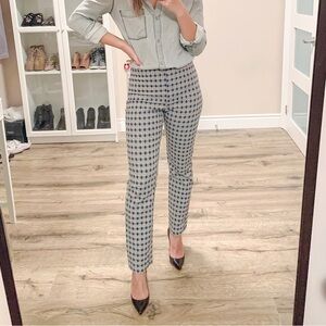 Zara jacquard trousers / pant XS